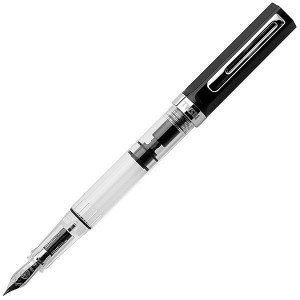 Перьевая ручка TWSBI Eco Fountain Pen Черная демонстратор со встроенное поршневой заправкой Перьевая ручка TWSBI Eco Fountain Pen Черная демонстратор со встроенное поршневой заправкой