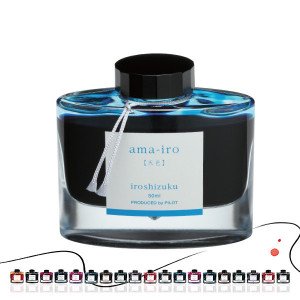 Элитные чернила для перьевых ручек 50мл Pilot Iroshizuku Ink-50 Элитные чернила для перьевых ручек 50мл Pilot Iroshizuku Ink-50
